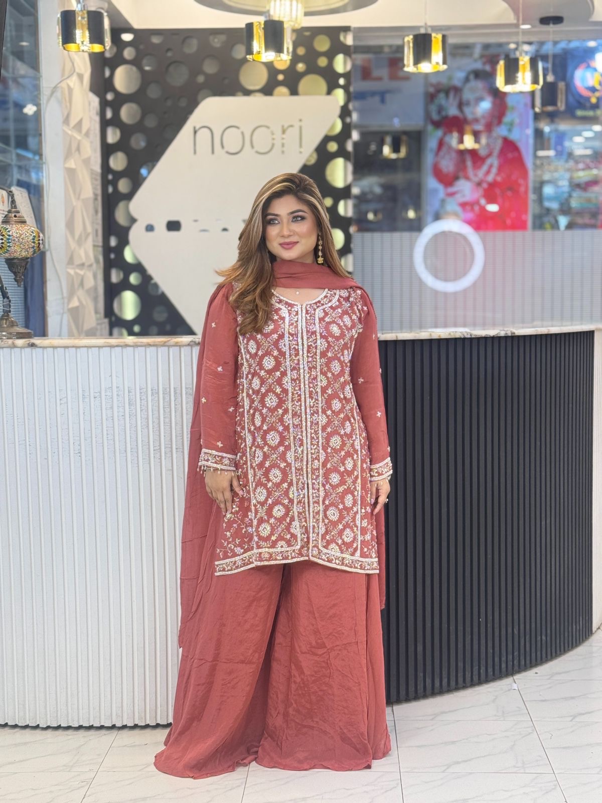 Designer Three Pieces | Noori Fashion